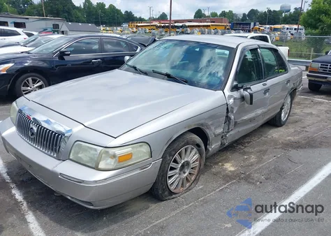 2009 Mercury Grand Marquis Ls (Fleet Only) from USA, damaged, VIN 2MEHM75V99X634263